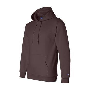 Men's Double Dry Action Fleece Pullover Hood, Maroon - 3XL