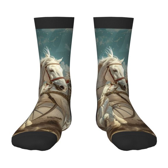 Naloa Roman Chariot Horse Race Kids Socks Unisex Kids and Toddlers' Crew Socks, ,1 Pairs