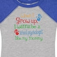 thumbnail image 4 of Inktastic School Psychologist Like Mommy Boys or Girls Baby Bodysuit, 4 of 5