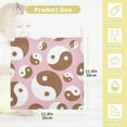 thumbnail image 2 of SKYSONIC 3 PCS Cute Yin Yang Symbol Baby Muslin Washcloths, Face Towel Burp Cloths Ultra Soft Absorbent Cotton Bath Wipes Towels for Newborn Boys Girls, 2 of 7
