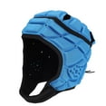 thumbnail image 2 of Casque de Rugby pour Jeunes, Casque à Coque Souple Réglable, Casque de Soccer à Coque Souple Réglable en Éponge EVA avec Drapeau pour Sports de Soccer, Équitation, Planche à Roulettes, 2 of 7