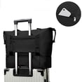 thumbnail image 3 of Bolsa deportiva grande para hombres y mujeres, bolsa de viaje plegable, bolsas deportivas impermeables con compartimento para ropa mojada y compartimento para zapatos, bolso de hombro ligero para G, 3 of 5