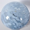 thumbnail image 4 of Urban Shop Novelty Glass Mushroom Lamp, Blue Tortoise, 12" H, Plug-in, 4 of 12