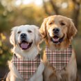 thumbnail image 2 of Dog Bandana 2 Pack,Red and Green Christmas Plaid Pattern Bandanas for Dogs,Cat Bandana,Small/ Large Dog Bandana 2 Size,Dog Bandanas Girl Boy, 2 of 6