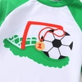 thumbnail image 5 of Younger Tree Toddler Baby Boys Swimsuits Trunk Rashguard Long Sleeve Top Shorts Two Pieces Bathing Suit Swimwear Outfit for 6-7T, 5 of 9
