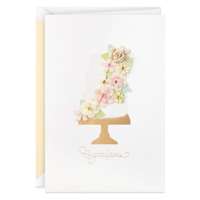 Tarjeta de boda Hallmark Signature Just the Beginning