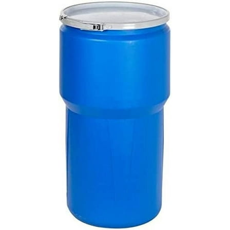 Eagle 1610MB Transport Drum,Open Head,14 gal,Blue 1 Pack