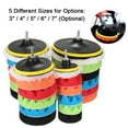 thumbnail image 3 of 8PCS Car Polishing Pads Waxing Buffing Pad Sponge Kit Set for Car Polisher Buffer Waxer Sander Polishing Waxing Sealing Glaze Including 5 Polishing Pads + 1 Woolen Buffer + 1 Adhesive Backer, 3 of 4