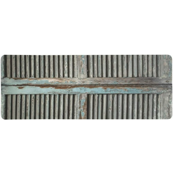 ZHANZZK Old Western Decor Collection Window Shutters Extra Extended Large Gaming Mouse Pad Mat Desk Pad Keyboard Mat 31.5x12 inch