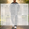 thumbnail image 3 of Aofany Sweatsuits for Men 2 Piece Sweatshirt And Sweatpants Set Plus Size Winter Fleece Crewneck Plush Casual Tracksuit, 3 of 6