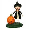 thumbnail image 2 of AGATHA & JACK Whimsical Halloween Figurine 7" Tall, Lori Mitchell, by ESC, 2 of 5