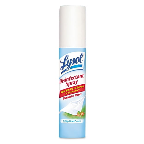 Lysol Disinfectant Spray To Kill Germs, Crisp Linen Scent 1 Oz, 6
