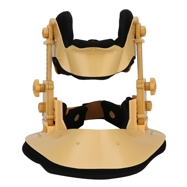 FLAMEEN Neck Care Tool,Adjustable Cervical Traction Device Neck Pain Relive Collar Fixation Neck Care Recover Tool, Neck Recover Device