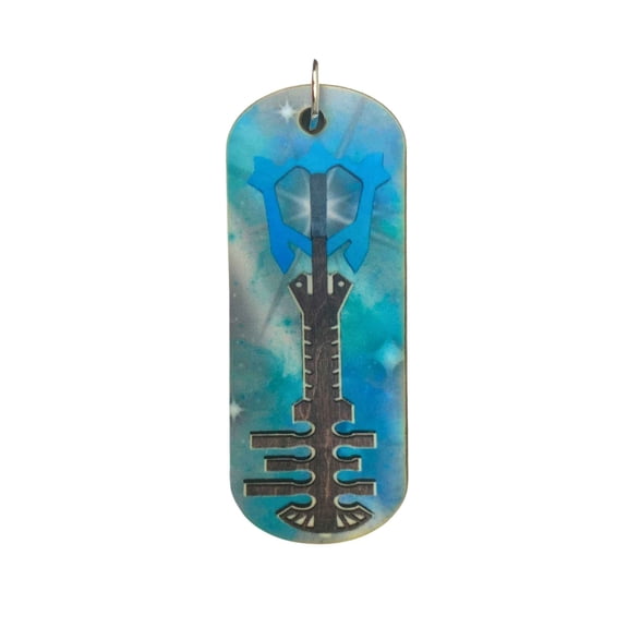 Kingdom Hearts Ends of the Earth Keyblade Keychain or Necklace | Handmade Gamer Gift | Video Game Jewelry Accessory