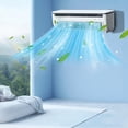 thumbnail image 2 of 2026 Portable Wireless Wall Mounted Air Conditioner,Wireless Charging Air Conditioner Fan Portable,Fast Cooling No Drilling for Home,Bedroom,Kitchen, 2 of 6