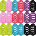thumbnail image 1 of 6 Pairs Moisturizing Socks Gel Socks Extra Soft Gel Socks Gel Spa Socks for Dry Cracked Feet Skins Gel Lined Feet Care Socks for Repairing Softening Feet Dry Cracked (Multicolored), 1 of 5