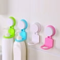 thumbnail image 4 of Mdesiwst Plastic Wall Suction Cup Hanging Hook Shower Gel Shampoo Holder Rack Shelf, 4 of 8