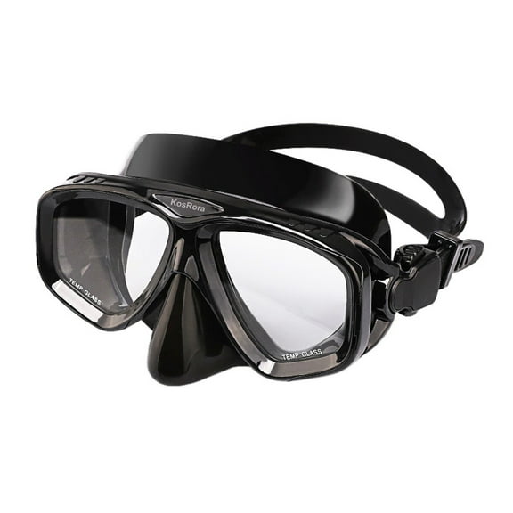 KosRora Divers' masks, Full Face Snorkel Mask, Snorkeling Gear for Adults with Latest Dry Top Breathing System and Detachable Camera Mount
