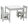 thumbnail image 6 of PJ Wood Children's Table and 2 Chairs Set for Kids Ages 1-5 Years Old, Grey, 6 of 10