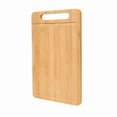thumbnail image 1 of Natural Wood Cutting Board with Smooth Surface And Rounded Edges, Rectangular Shape with Handle Hole, Ideal for Home Kitchens, Cooking Enthusiasts, And Chefs, Durable And Eco-Friendly , Cutting Board, 1 of 4