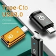 thumbnail image 4 of Pd Fast Charging Adapter Type C to Usb 3.0 Adapter with Pd Fast Charging High-speed Data Transmission Connector Adapter, 4 of 8