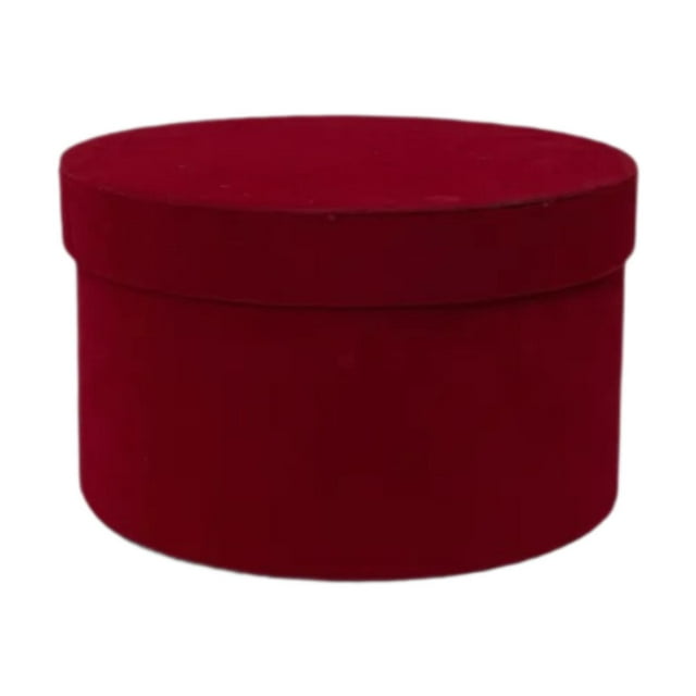 simhoa Christmas Gift Wrap Box Christmas Box for Valentines Day Holiday Graduations Dark Red Velvet