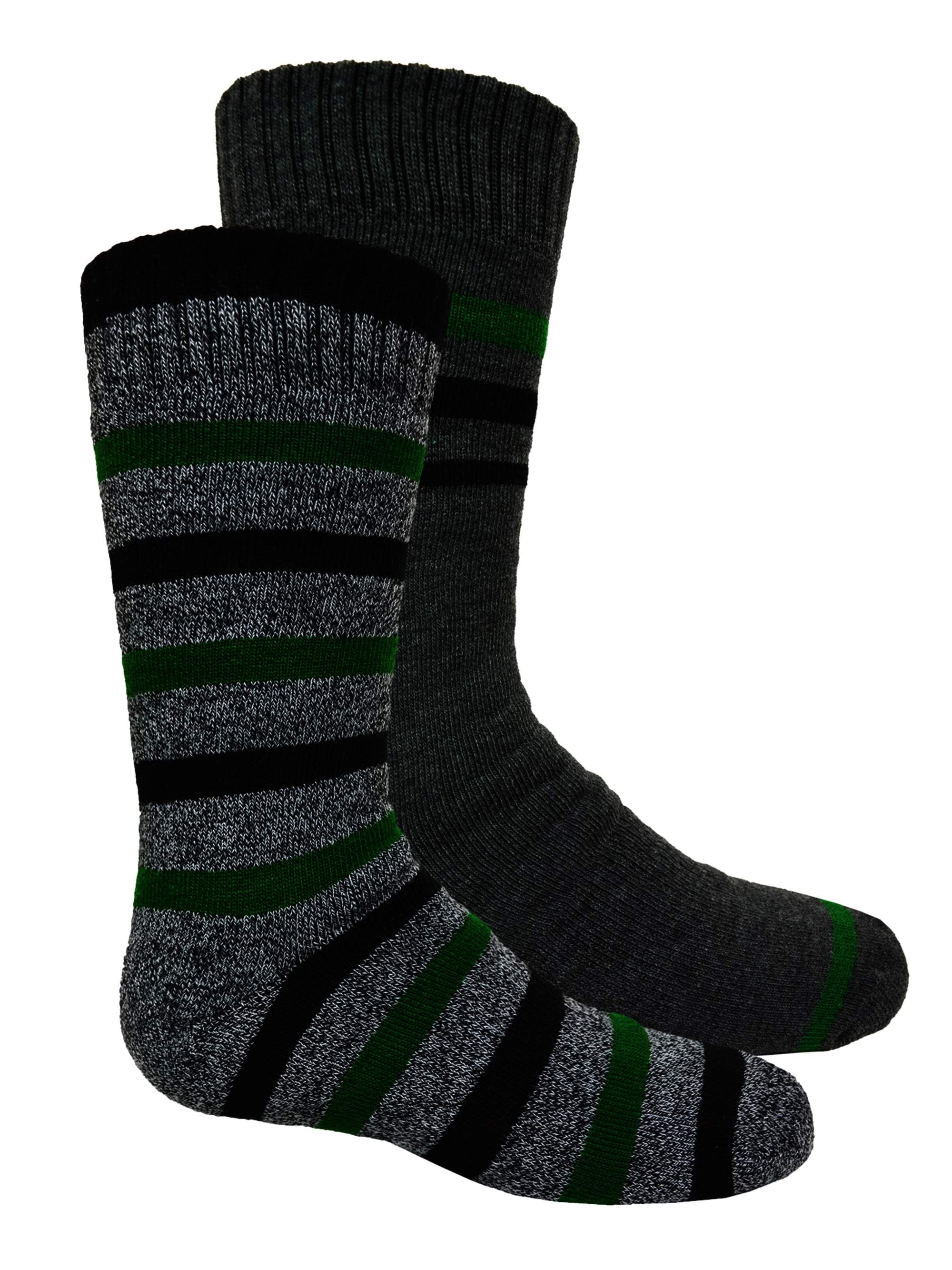 Kodiak Girls Thermal Slipper Socks, 2 Pack - Walmart.com
