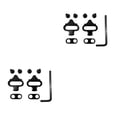 thumbnail image 1 of Eigraketly 1 par de tacos de Pedal de bicicleta de montaña con llave de repuesto para bicicletas, placas de bloqueo antideslizantes, accesorios para Type1 NO1 Eigraketly  CBP445034, 1 of 5