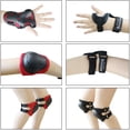 thumbnail image 4 of Rodilleras para niños/jóvenes, coderas, protectores, equipo de protección para patines, ciclismo, BMX, bicicleta, monopatín, patinaje en línea, scooter, deportes de equitación, 4 of 7