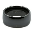 thumbnail image 3 of Metals Jewelry Beautiful Black Ceramic 10mm Wedding Band Classic High Polished Ring Size 10, 3 of 5