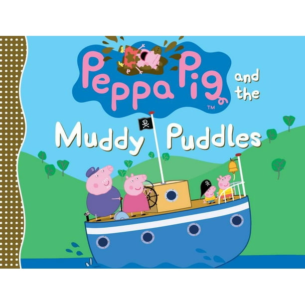 peppa muddy puddle mat