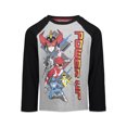 thumbnail image 4 of Power Rangers Toddler Boys 2 Pack Long Sleeve T-Shirts Toddler to Big Kid, 4 of 5