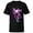 Black, variant on Marvel Spider-Man: Across the Spider-Verse Gwen Glitch - Short Sleeve T-Shirt for Kids - Customized-Royal