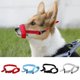 thumbnail image 2 of Máscara con correas ajustables para perros pequeños, bozal de nailon suave, ajustable, transpirable, para dejar de ladrar, suministro para perros, 2 of 4