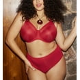 thumbnail image 5 of Elomi Smooth Unlined Underwire Molded Bra (4301),34G,Haute Red, 5 of 6