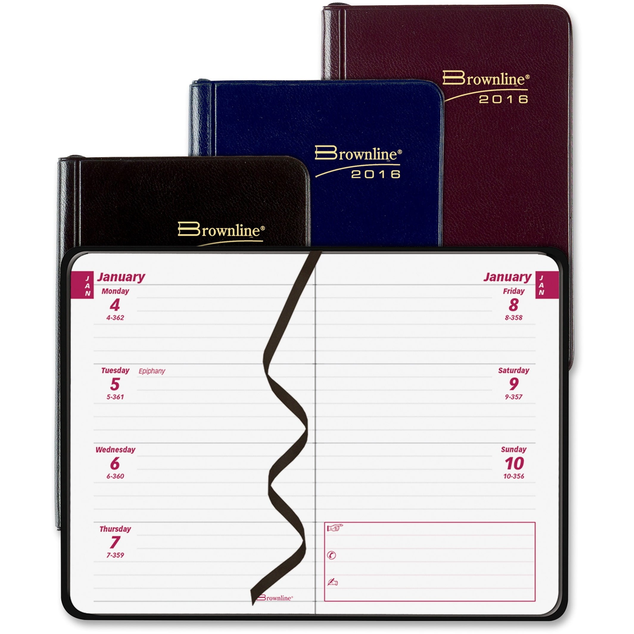 Brownline Weekly Pocket Appointment Book