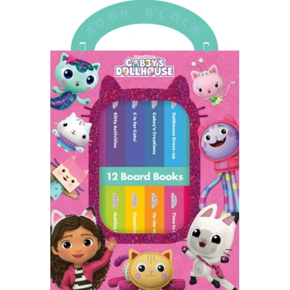 PHOENIX INTL: DreamWorks Gabby's Dollhouse 12 Board Books (Hardcover)