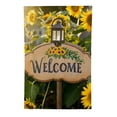 thumbnail image 2 of Shangniulu Welcome Fall Pumpkin Patch Garden Flag Double Sided, Autumn Sunflower Lamp Farmhouse Decorative Yard Outdoor Home Small Decor, Outside House Decoration 12x18, 2 of 6