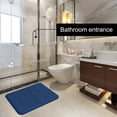 thumbnail image 2 of REGALWOVEN Memory Foam Absorbent Bath Floor Non-slip Mat Carpet, 32" x 20" Royal Blue, 2 of 6