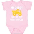 thumbnail image 3 of Inktastic Construction My Daddy Still Plays with Trucks Boys or Girls Baby Bodysuit, 3 of 5
