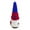 E_New#20464, variant on Independence Day Decorative Table Tray, Cone-Shaped Wooden Centerpiece Holder for Candles & Collectibles, Rustic Memorial Display Decor for Home or Outdoor Use