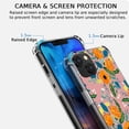 thumbnail image 3 of Art Design Flower Case for iPhone 14 Plus,Aesthetic Colourful Floral Plant Case for Men Women,Unique Soft TPU Bumper Case Cover, 3 of 5