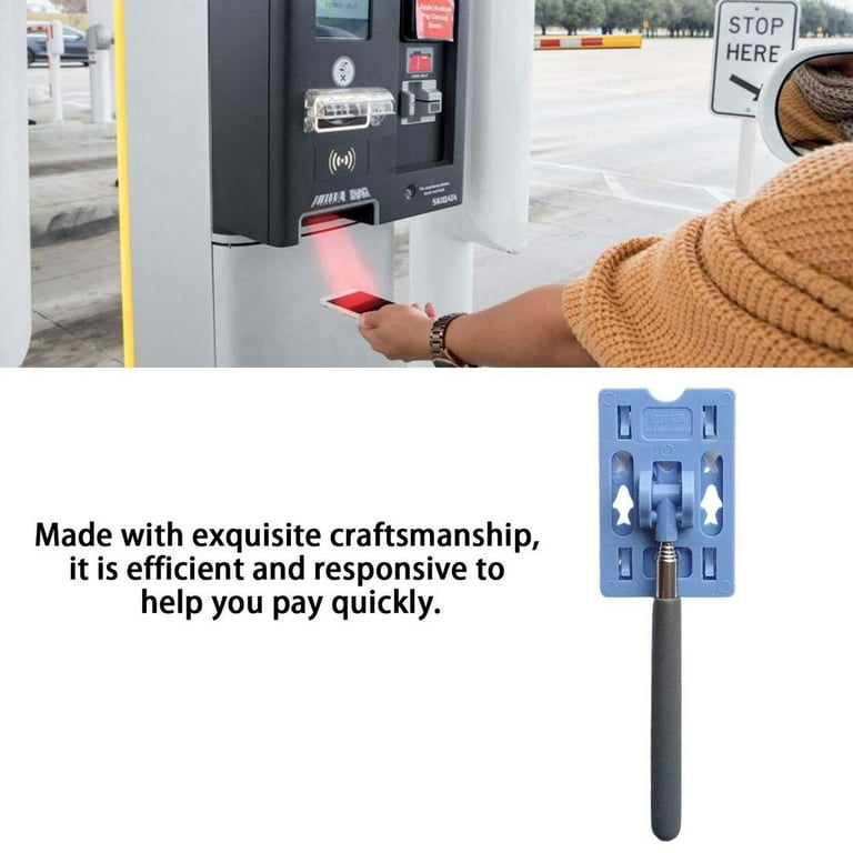 DE102013008924B4 - Parking card holder on telescopic pole with which the  parking card in the parking garage can be guided easier when entering and  exiting the machine. - Google Patents