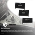 thumbnail image 4 of 3x Control Panel Switch Button Shell for E90 E92 E93 M3 2005-2012 61317841136, 4 of 6