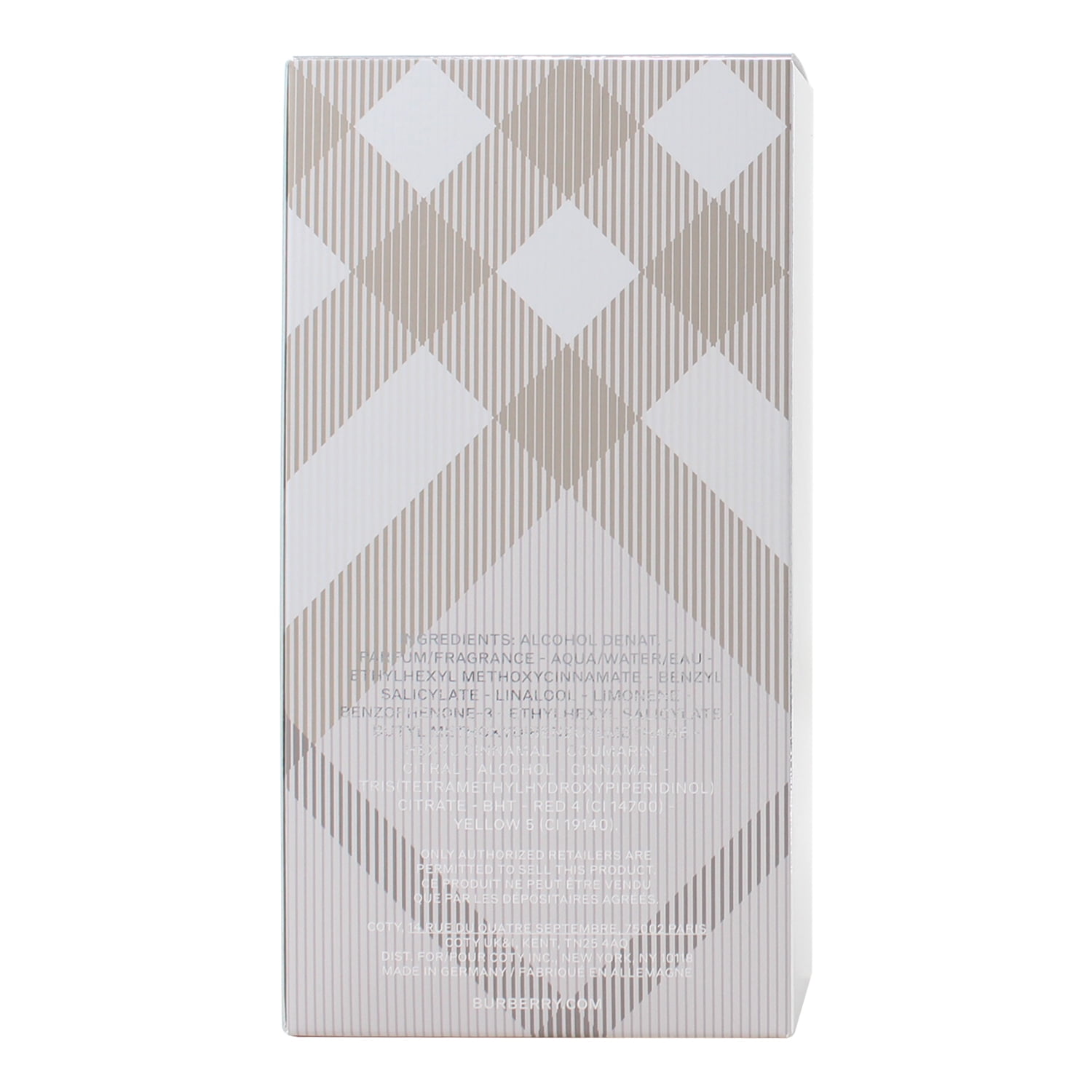 Burberry Brit for Her, 3.3 oz EDT Spray, Luxury Women's Perfume, 100 ml -  Walmart.com
