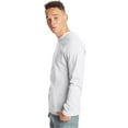 thumbnail image 2 of Hanes Long Sleeve Men T-Shirt 2-Pack Beefy-T Crewneck Soft Cotton Full Cut S-3XL, 2 of 3