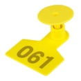 thumbnail image 4 of Animal Tag 1-100 Number Plastic Livestock Ear Tag Animal Tag For Goat Sheep Pig, 4 of 8