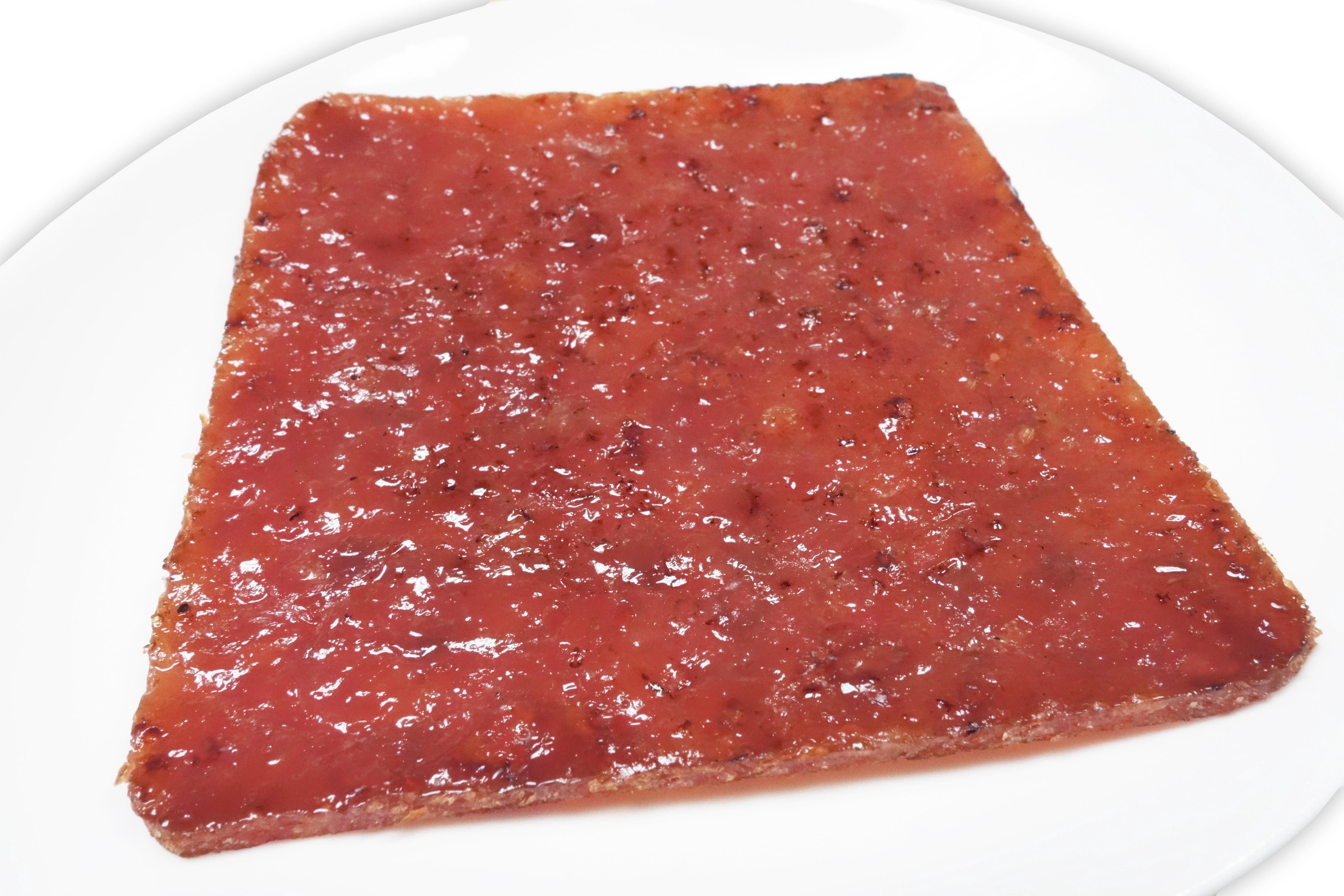 Singapore-Style Fire-Grilled Tender Pork Jerky (Original Flavor - Square Shaped 8 oz.) *Grilled Fresh to Your Order *Shipped the Same Day - L.A. Times "Handmade Gift" Winner