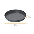 thumbnail image 2 of Plato hondo metálico para pizza Pan Chicago, 14 pulgadas, acero al carbono, 2 of 6