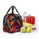 thumbnail image 5 of Easygdp Colorful Abstract Wave Motion Bolsa Térmica Premium - Tela Oxford Impermeable, Gran Capacidad, Bolsillo Frontal, Unisex para Trabajo, Escuela, Actividades al Aire Libre y Picnics, 5 of 8